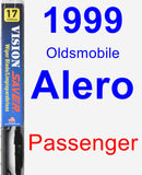 Passenger Wiper Blade for 1999 Oldsmobile Alero - Vision Saver