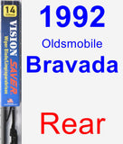 Rear Wiper Blade for 1992 Oldsmobile Bravada - Vision Saver