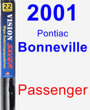 Passenger Wiper Blade for 2001 Pontiac Bonneville - Vision Saver