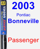 Passenger Wiper Blade for 2003 Pontiac Bonneville - Vision Saver