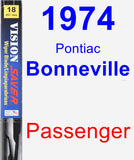 Passenger Wiper Blade for 1974 Pontiac Bonneville - Vision Saver