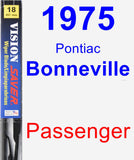 Passenger Wiper Blade for 1975 Pontiac Bonneville - Vision Saver