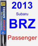 Passenger Wiper Blade for 2013 Subaru BRZ - Vision Saver