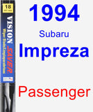 Passenger Wiper Blade for 1994 Subaru Impreza - Vision Saver