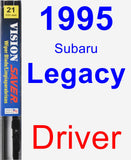 Driver Wiper Blade for 1995 Subaru Legacy - Vision Saver