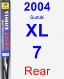 Rear Wiper Blade for 2004 Suzuki XL-7 - Vision Saver