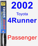 Passenger Wiper Blade for 2002 Toyota 4Runner - Vision Saver