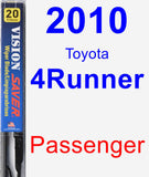 Passenger Wiper Blade for 2010 Toyota 4Runner - Vision Saver