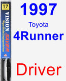 Driver Wiper Blade for 1997 Toyota 4Runner - Vision Saver