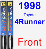 Front Wiper Blade Pack for 1998 Toyota 4Runner - Vision Saver