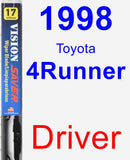 Driver Wiper Blade for 1998 Toyota 4Runner - Vision Saver