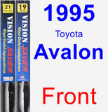 Front Wiper Blade Pack for 1995 Toyota Avalon - Vision Saver