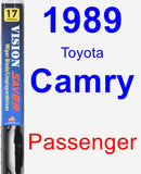 Passenger Wiper Blade for 1989 Toyota Camry - Vision Saver