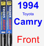 Front Wiper Blade Pack for 1994 Toyota Camry - Vision Saver