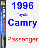 Passenger Wiper Blade for 1996 Toyota Camry - Vision Saver