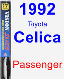 Passenger Wiper Blade for 1992 Toyota Celica - Vision Saver