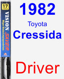 Driver Wiper Blade for 1982 Toyota Cressida - Vision Saver