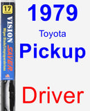 Driver Wiper Blade for 1979 Toyota Pickup - Vision Saver