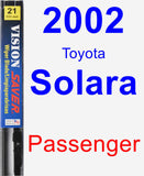 Passenger Wiper Blade for 2002 Toyota Solara - Vision Saver