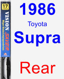 Rear Wiper Blade for 1986 Toyota Supra - Vision Saver