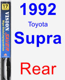 Rear Wiper Blade for 1992 Toyota Supra - Vision Saver