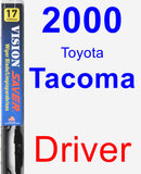 Driver Wiper Blade for 2000 Toyota Tacoma - Vision Saver