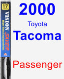 Passenger Wiper Blade for 2000 Toyota Tacoma - Vision Saver