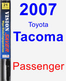 Passenger Wiper Blade for 2007 Toyota Tacoma - Vision Saver