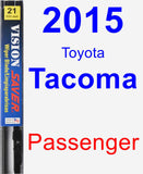 Passenger Wiper Blade for 2015 Toyota Tacoma - Vision Saver