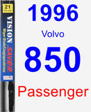 Passenger Wiper Blade for 1996 Volvo 850 - Vision Saver