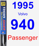 Passenger Wiper Blade for 1995 Volvo 940 - Vision Saver