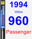 Passenger Wiper Blade for 1994 Volvo 960 - Vision Saver