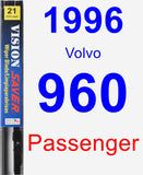 Passenger Wiper Blade for 1996 Volvo 960 - Vision Saver