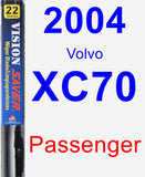 Passenger Wiper Blade for 2004 Volvo XC70 - Vision Saver