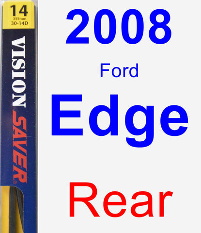 Rear Wiper Blade for 2008 Ford Edge - Rear