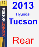 Rear Wiper Blade for 2013 Hyundai Tucson - Rear