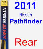 Rear Wiper Blade for 2011 Nissan Pathfinder - Rear