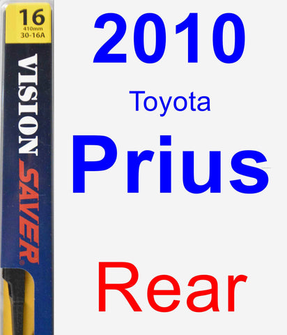 Rear Wiper Blade for 2010 Toyota Prius - Rear