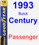 Passenger Wiper Blade for 1993 Buick Century - Premium