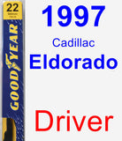 Driver Wiper Blade for 1997 Cadillac Eldorado - Premium