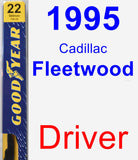 Driver Wiper Blade for 1995 Cadillac Fleetwood - Premium