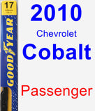 Passenger Wiper Blade for 2010 Chevrolet Cobalt - Premium