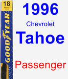 Passenger Wiper Blade for 1996 Chevrolet Tahoe - Premium