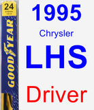 Driver Wiper Blade for 1995 Chrysler LHS - Premium