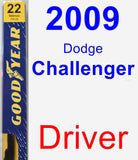 Driver Wiper Blade for 2009 Dodge Challenger - Premium