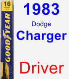 Driver Wiper Blade for 1983 Dodge Charger - Premium