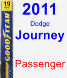 Passenger Wiper Blade for 2011 Dodge Journey - Premium