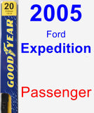 Passenger Wiper Blade for 2005 Ford Expedition - Premium