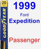 Passenger Wiper Blade for 1999 Ford Expedition - Premium