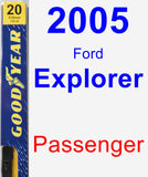 Passenger Wiper Blade for 2005 Ford Explorer - Premium